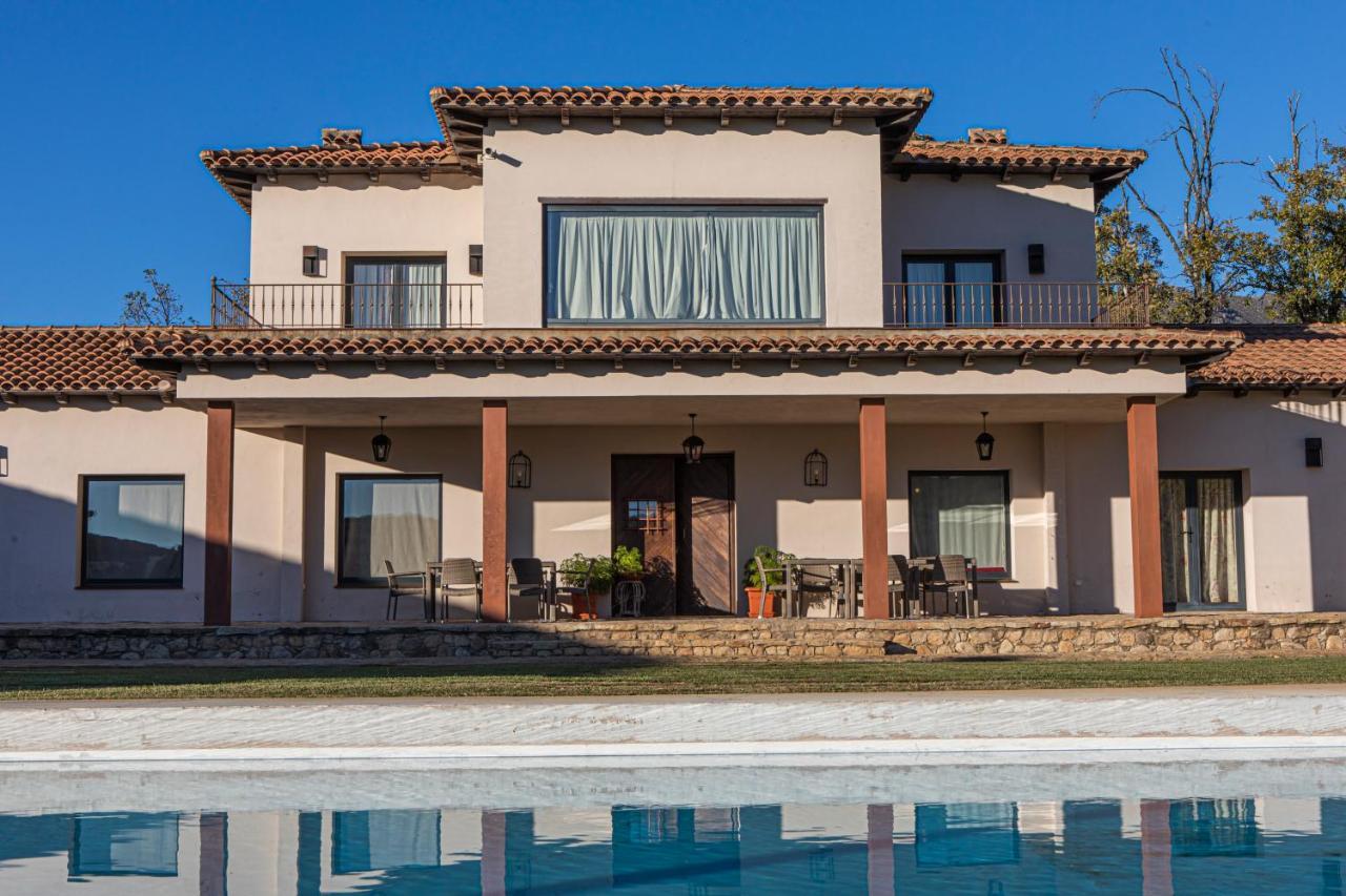 Casa Rural Los Tres Lugares San Martín de Trevejo Eksteriør billede